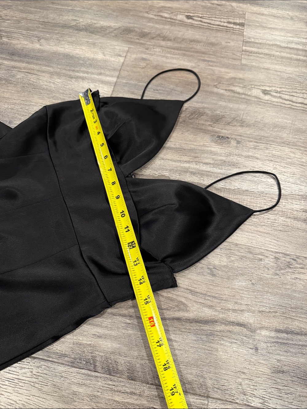 JILL Jill Stuart Black Satin Wide-Leg Jumpsuit Size 0 - Picture 4 of 6